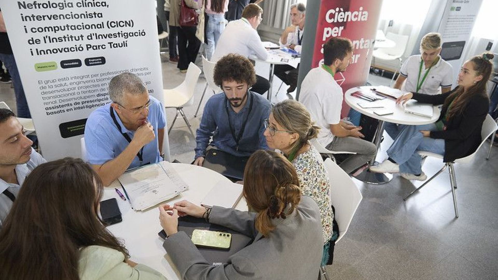 ICMAB members at the UAB Innovation Fair