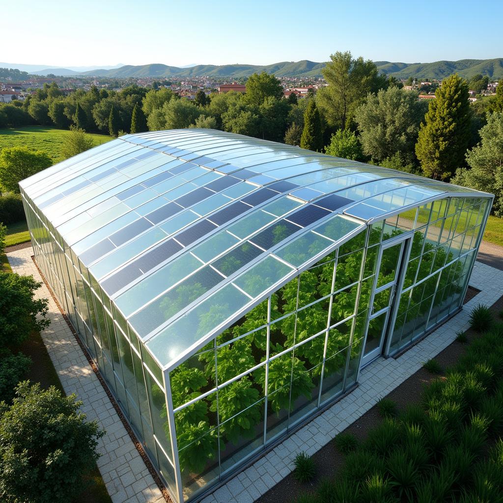 Invernadero fotovoltaico