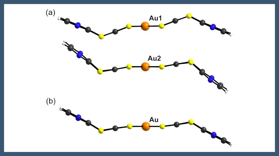 Gold bis(dithiolene) radical with fused pyrazine and dithiine rings on dithiolene ligand turns metallic under pressure