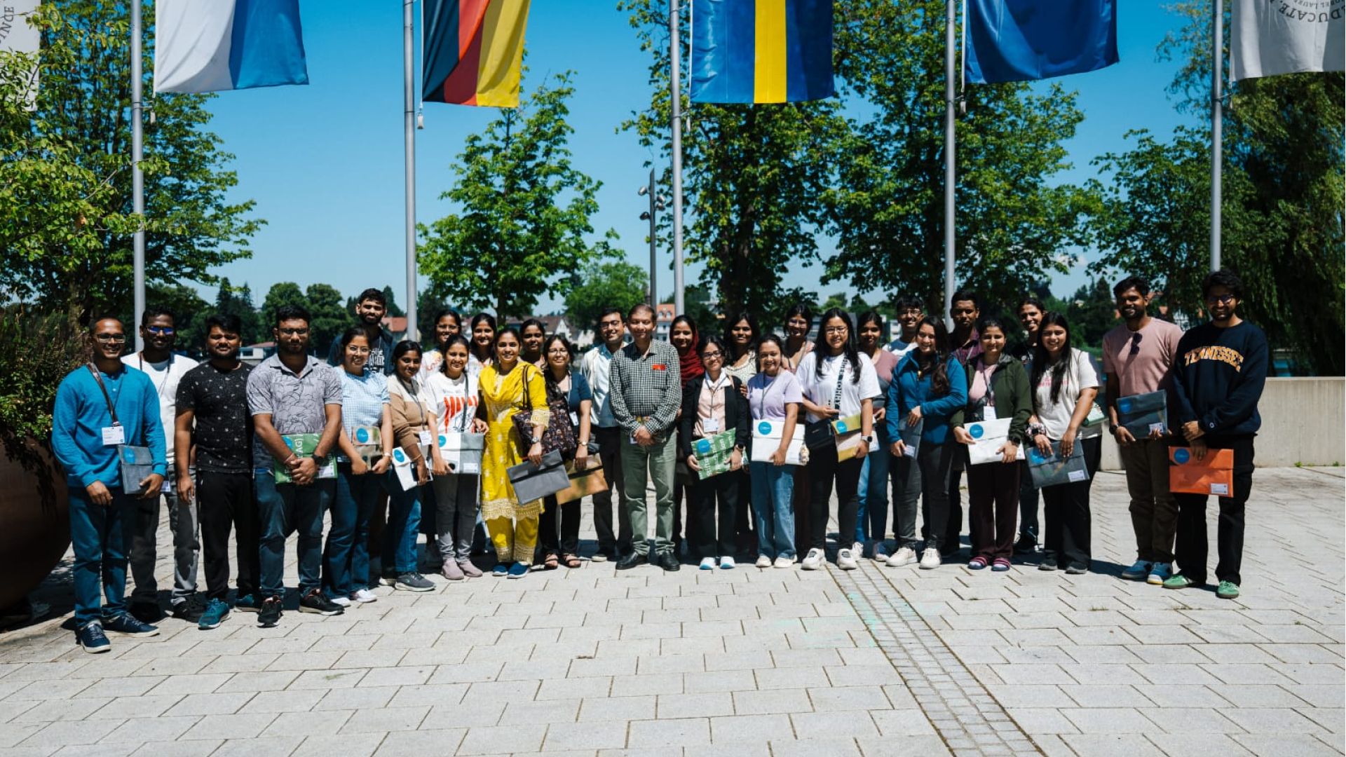 Some of the young scientists that attended the Lindau Nobel Laureate Meeting
