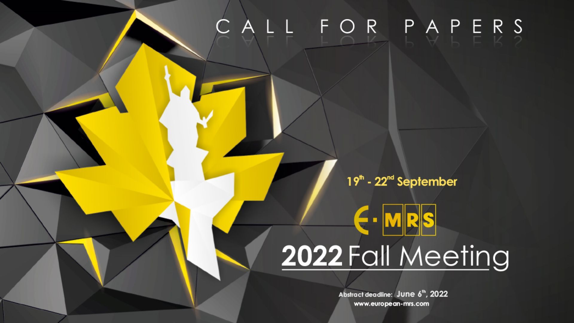 2022 E-MRS Fall Meeting and Exhibit