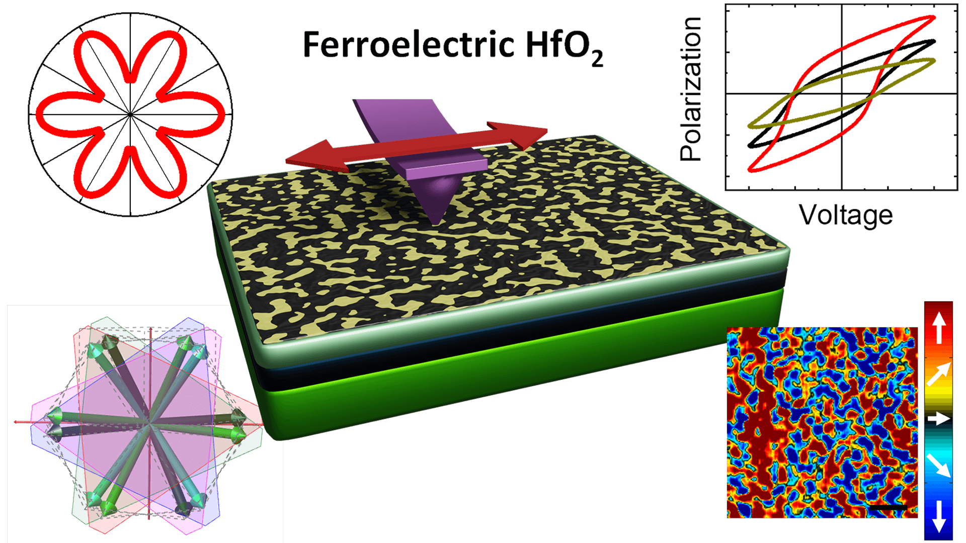 ICMAB - Vector piezoelectric response and ferroelectric domain ...