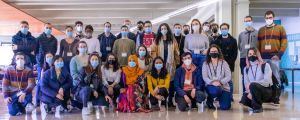 A picture of all the participants of the JPhD standing together.