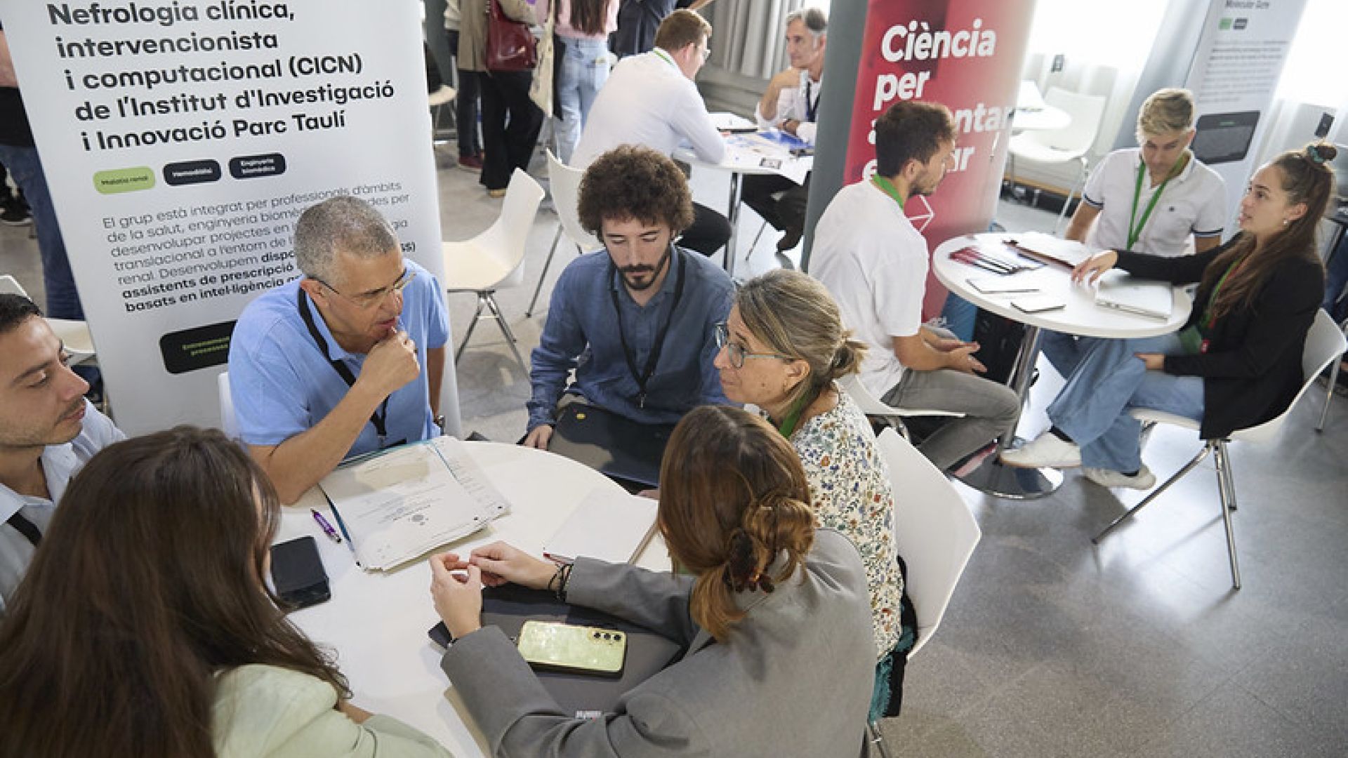 ICMAB members at the UAB Innovation Fair