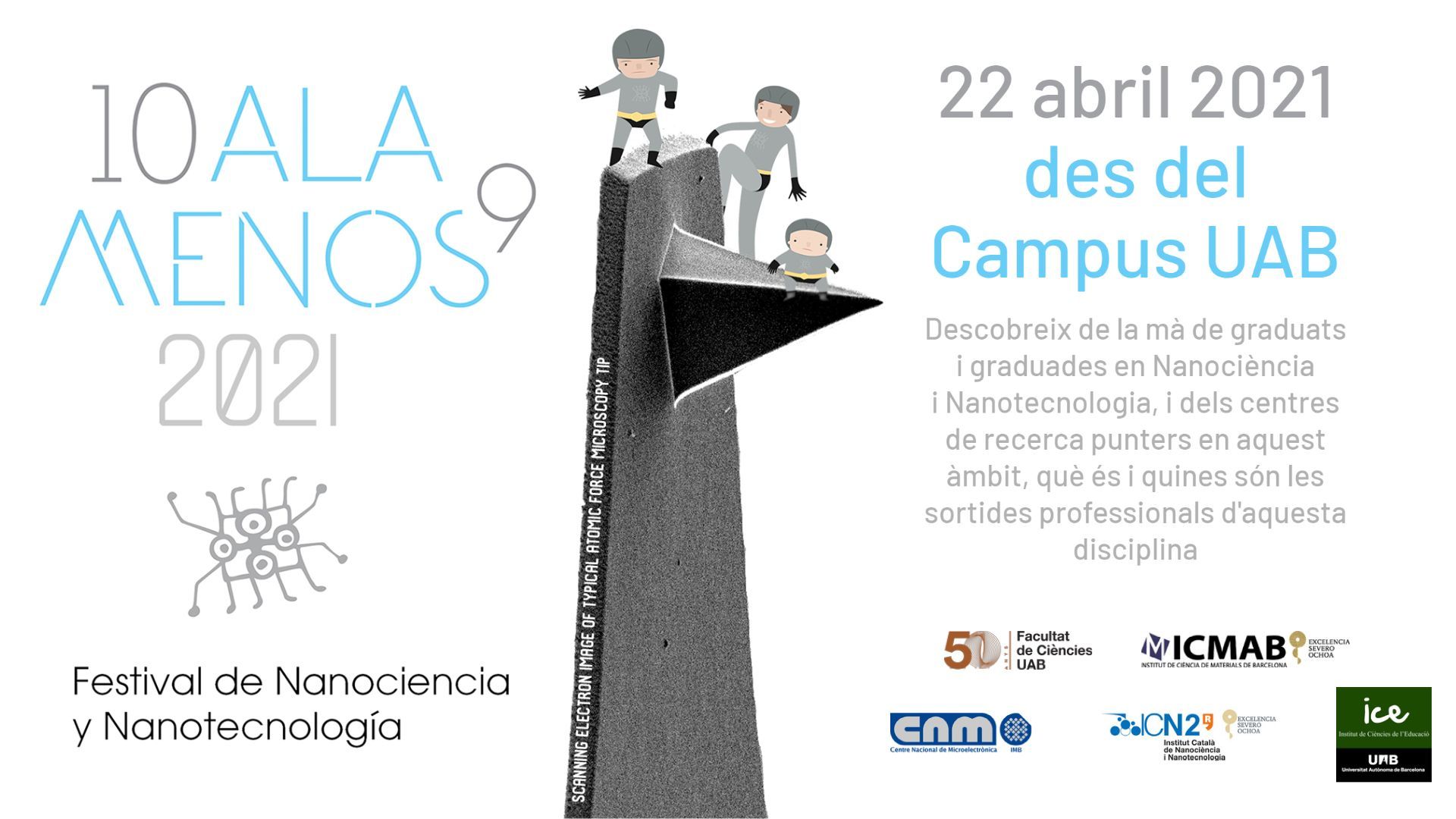 Banner 10alamenos9 2021 at UAB Campus