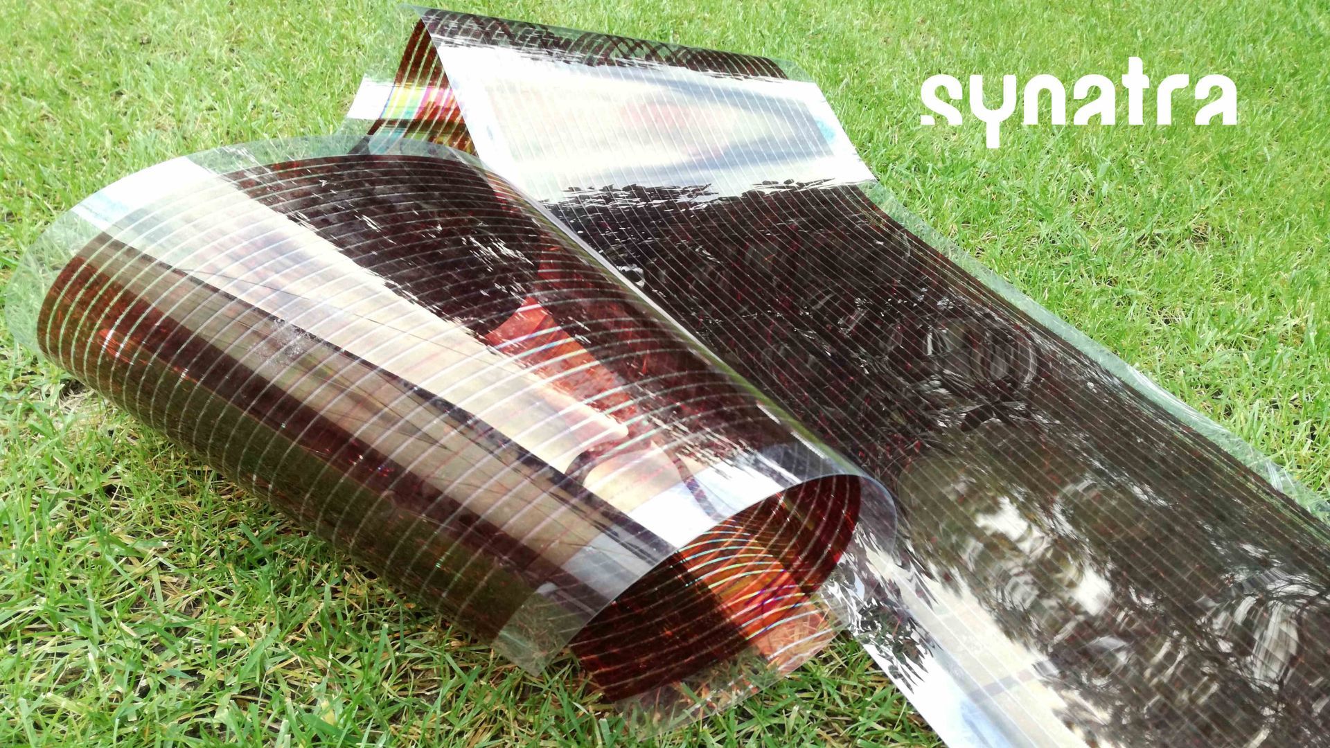 Semitransparent organic photovoltaic module at ICMAB´s garden | ICMAB, CSIC