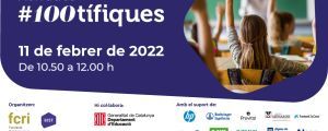 Banner for the #100tífiques event