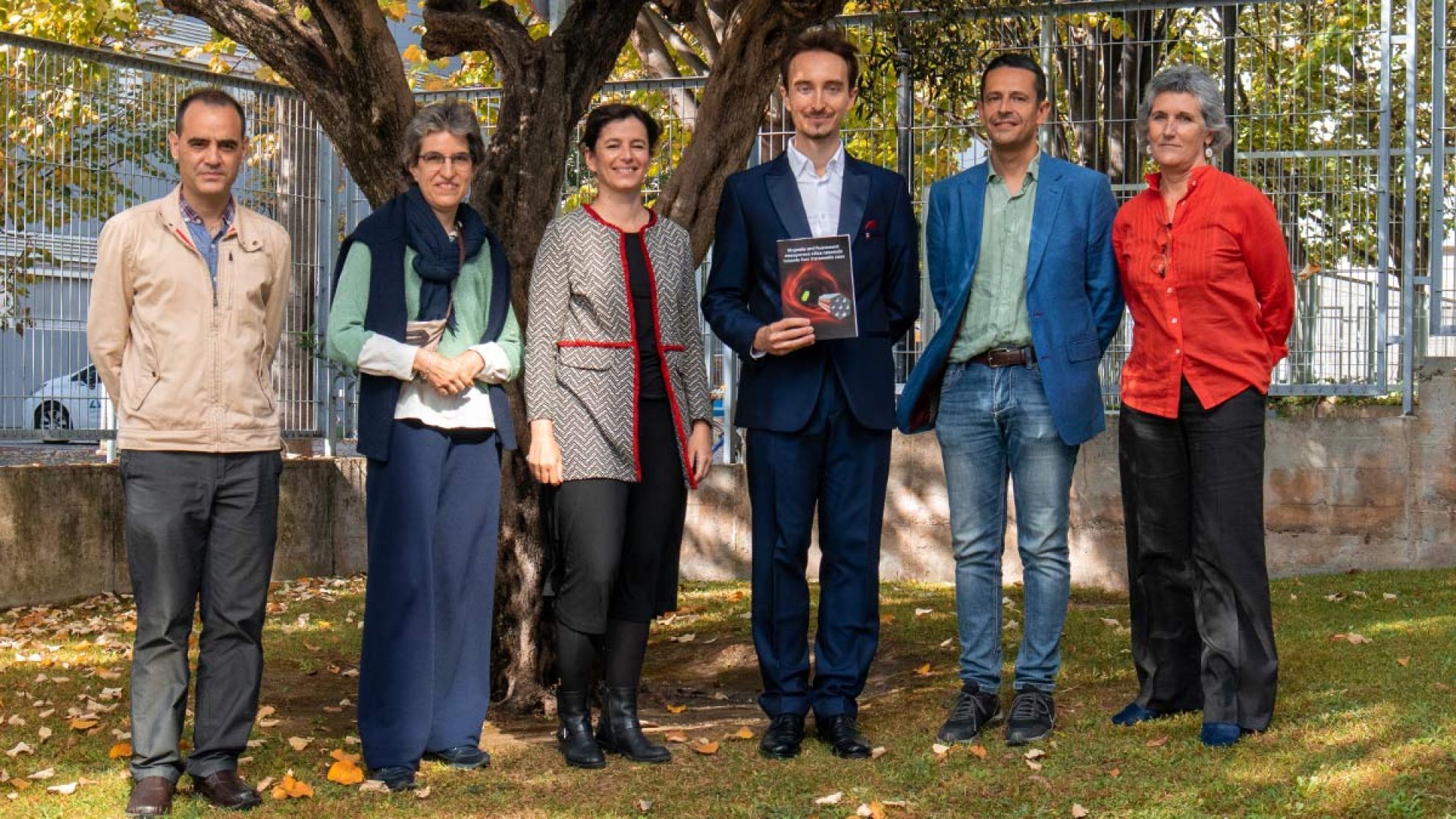 From left to right: Gregori Casals Mercadal, Marianne Impéror, Ana Espinosa de los Monteros Royo, Jan Grzelak, Martí Gich and Anna Roig