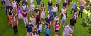 The DOC-FAM students at the ICMAB Terrace
