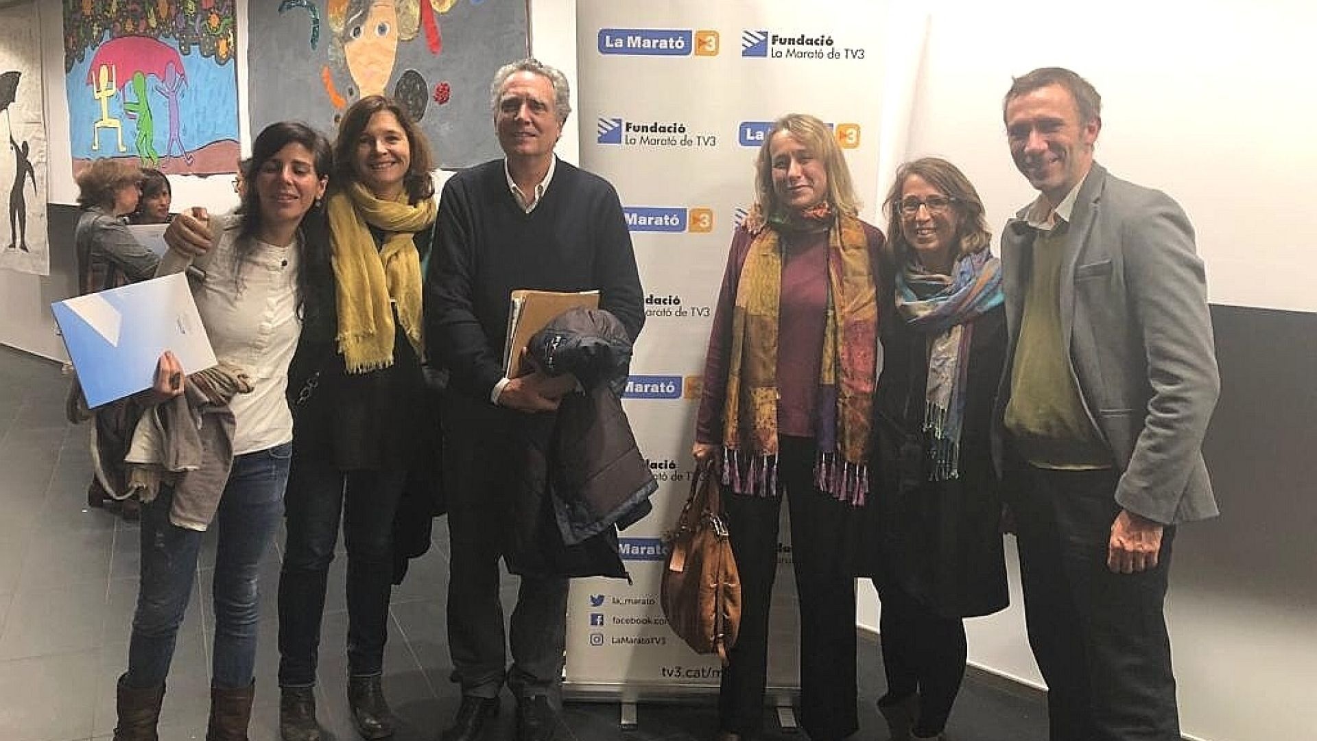 Group of researchers awarded with the La Marató project