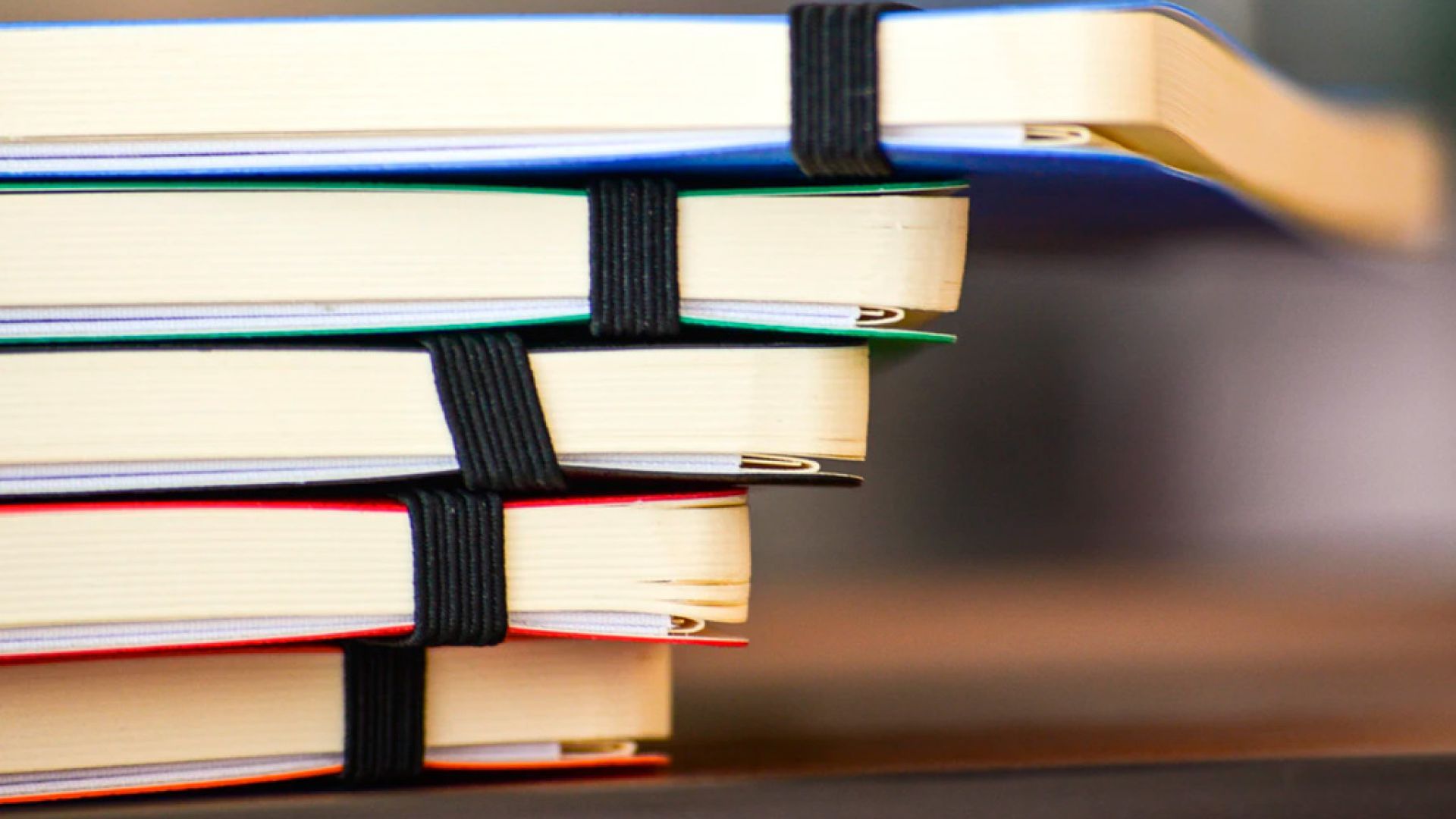 Stacked notebooks by Jubal Kenneth Bernal