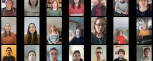 ICMAB Choir singing Gaudeamus igitur