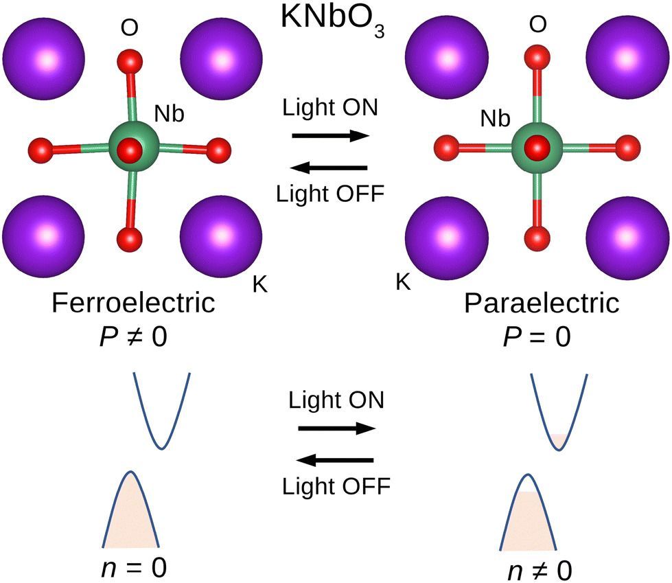 Dynamical tuning of the thermal conductivity is critical for thermal management applications, as well as for energy harvesting and the development of novel phononic devices able to perform logic operations with phonons. Here, we show that such a control can be efficiently achieved in a wide class of ferroelectrics by a photoinduced phase transition