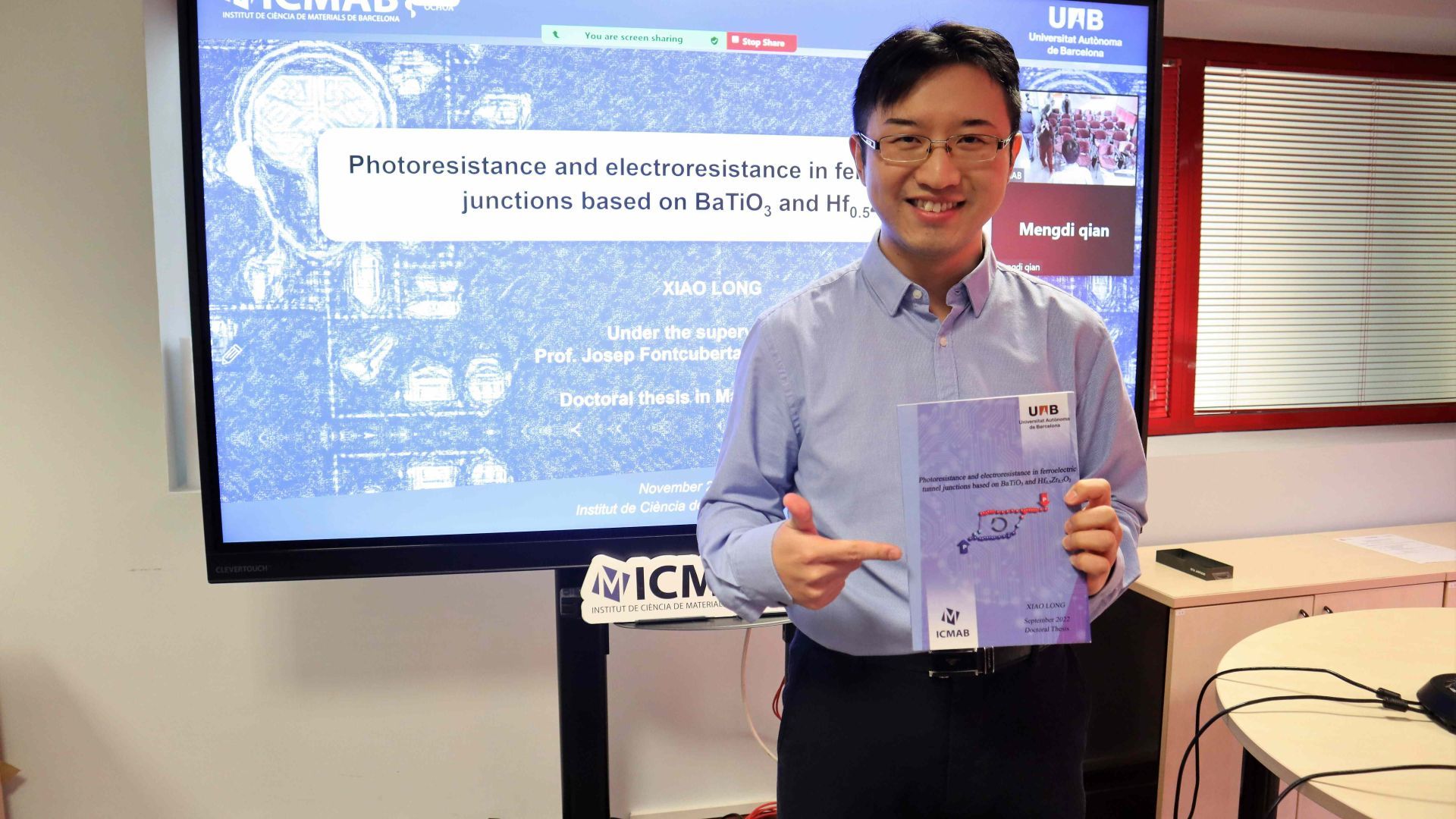 Xiao Long | ICMAB, CSIC